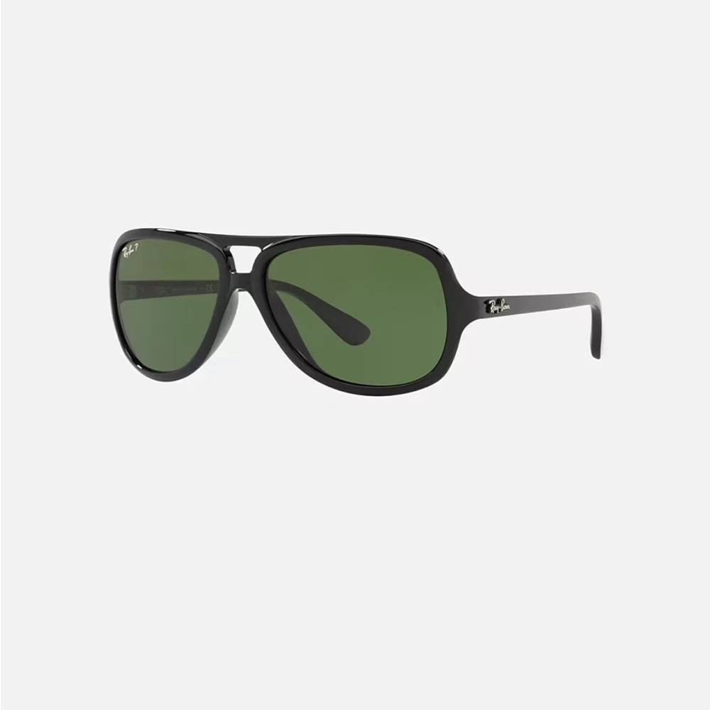 Ray-Ban Classic Black Sunglasses with Dark Green Lenses RB4162